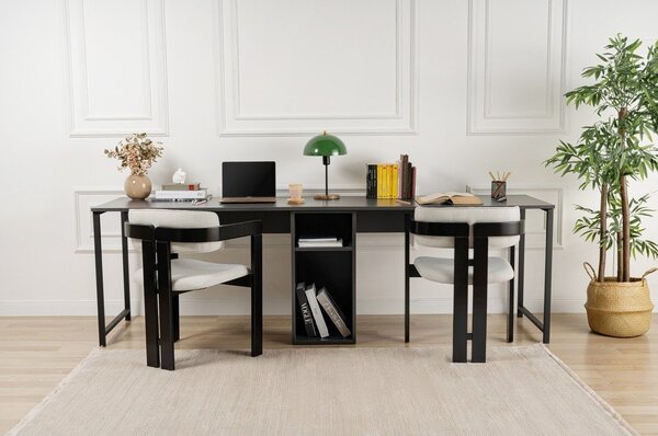 Матова работна маса 60x240 cm Twin – Kalune Design