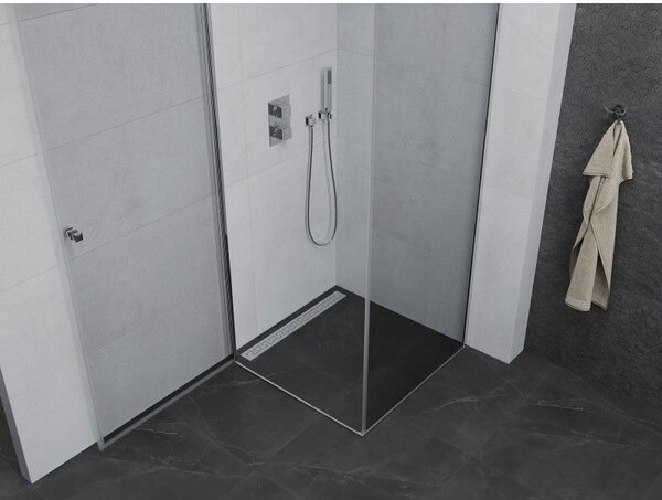 Mexen Pretoria душ кабина с врати 80 x 80 см, прозрачна, хром - 852-080-080-01-00