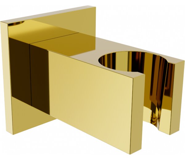Mexen Cube държач за душ, златен - 79350-50