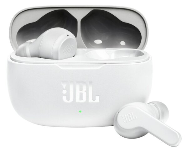 Слушалки с микрофон JBL JBLW200TWSWHT Бял Пластмаса