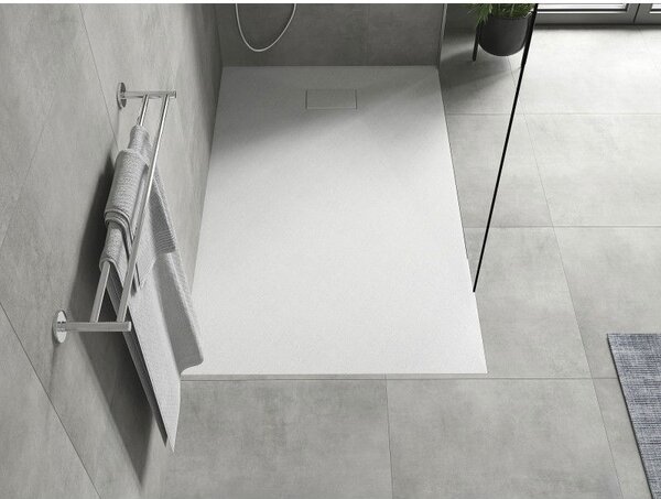 Mexen Hugo правоъгълна душ кабина SMC 140 x 70 см, бял - 42107014