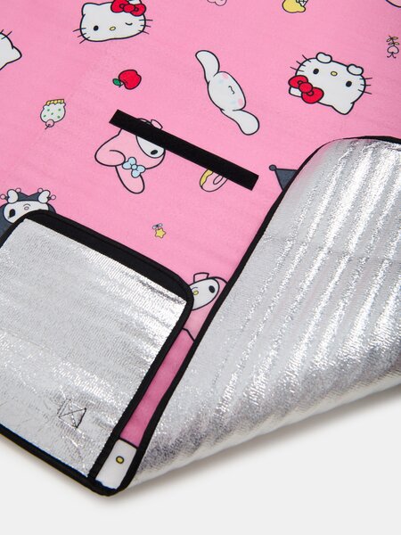Sinsay - Пикник одеяло Hello Kitty - розов