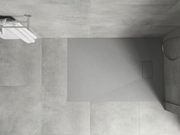 Mexen Hugo правоъгълна душ кабина SMC 100 x 80 см, сива - 42618010