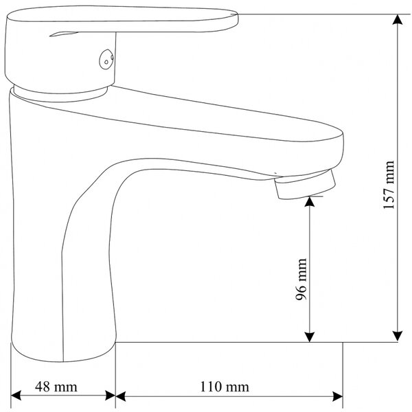 Mexen Kama DS05 комплект за баня, хром - 72503DS05-00