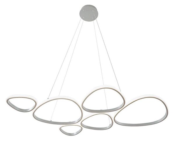 LED полилей на кабел HELIX LED/61W/230V сребрист