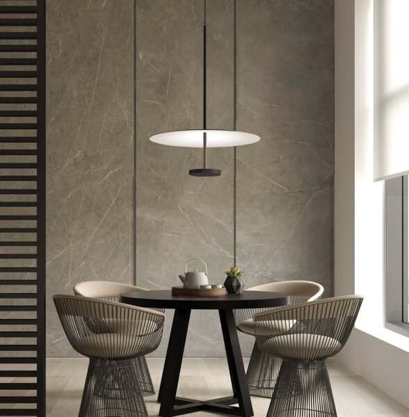 LED полилей на кабел ROSS LED/13W/230V черен/бял