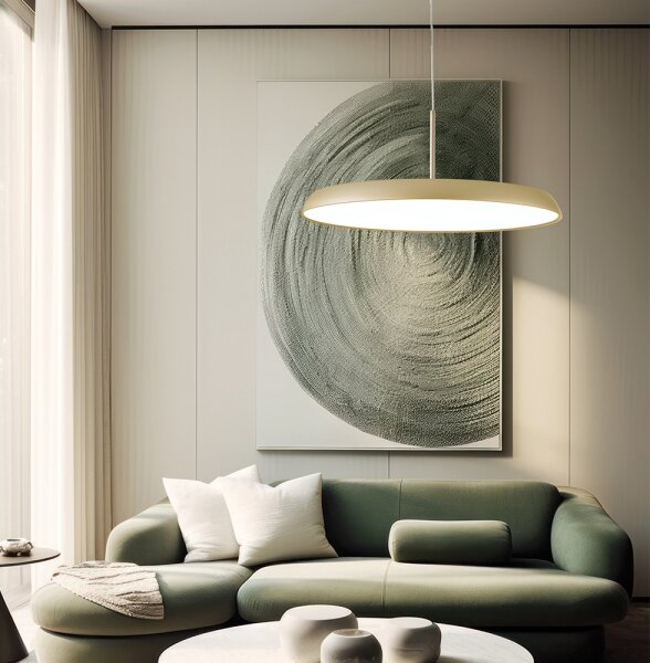 LED полилей на кабел ART LED/41W/230V златен