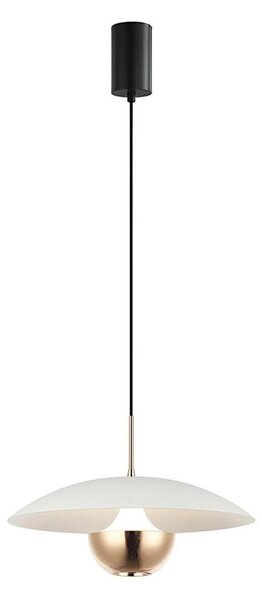LED полилей на кабел VALIA LED/9W/230V бял/златен
