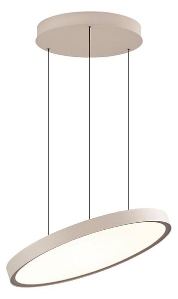LED полилей на кабел DENVER LED/76W/230V бежов