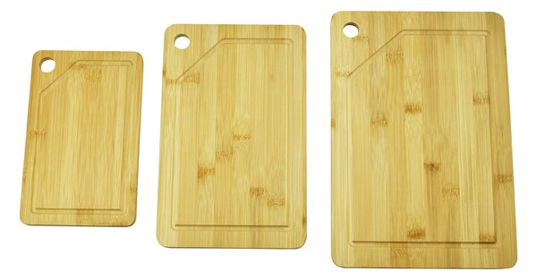 Sinsay - Бамбукови дъски за рязане 3 pack - бежово
