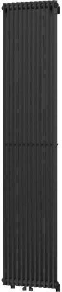 Mexen Kansas декоративен радиатор 1800 x 420 мм, 1242 W, черен - W204-1800-420-00-70