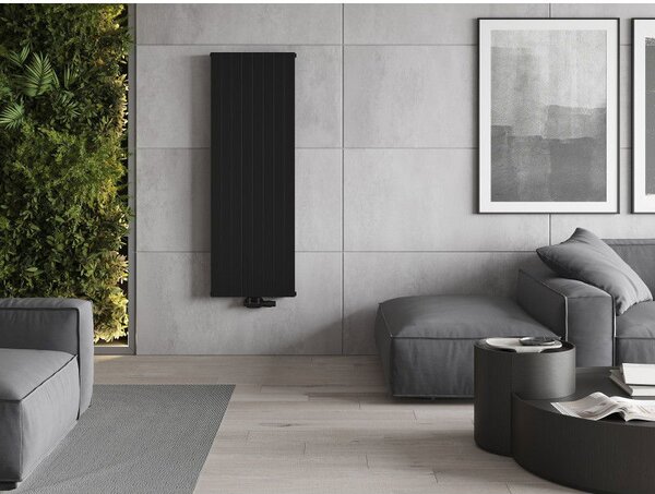 Mexen Topeka декоративен радиатор 1400 x 480 mm, 950 W, черен - W210-1400-480-00-70
