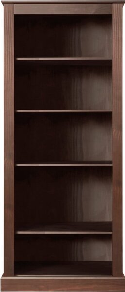 Кафява библиотека от масивен бор 181x31 cm Mille – Støraa