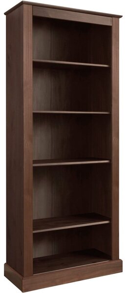 Кафява библиотека от масивен бор 181x31 cm Mille – Støraa