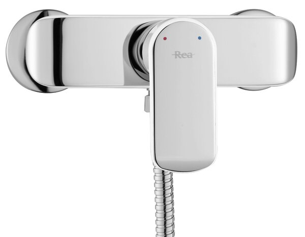 Смесител за душ REA Bloom бял хром