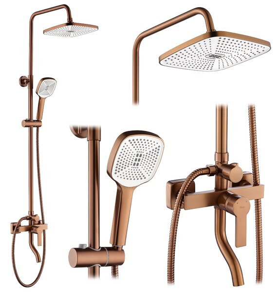 Комплект за душ MY2021-77C REA ARGUS COPPER BRUSH