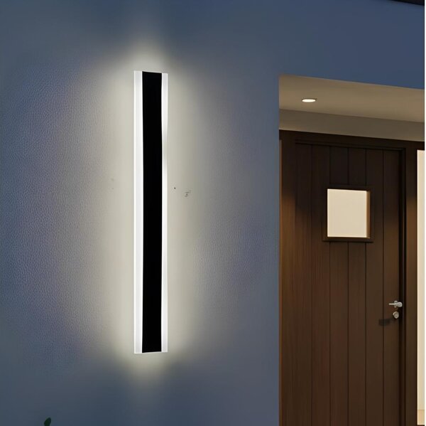 LED външно стенно осветително тяло MIRANA S LED/12W/230V 4000K IP44 60 cm черно