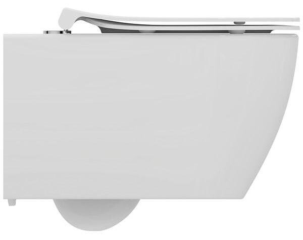 I.Life O WC комплект за вграждане: конзолна тоалетна чиния без ръб HydroTwist/седалка/структура/бутон