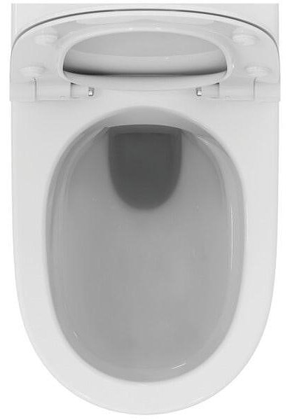 I.Life O WC комплект за вграждане: конзолна тоалетна чиния без ръб HydroTwist/седалка/структура/бутон