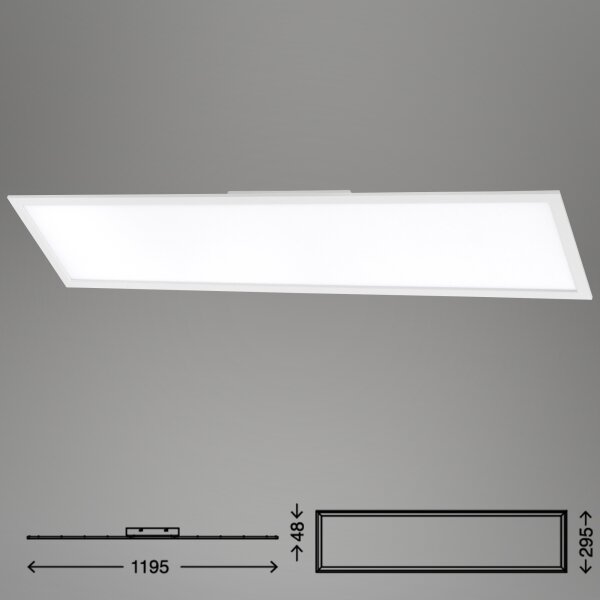 Briloner 7196-016 - LED Димируем плафон PIATTO LED/36W/230V + д.у