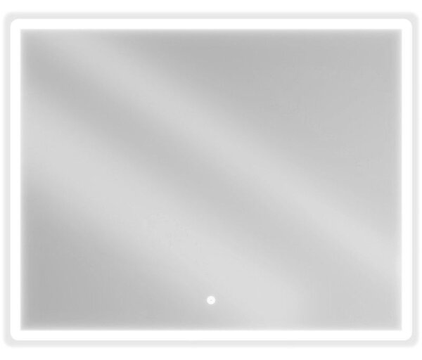 Mexen Navia огледало за баня с подсветка 100 x 80 см, LED 6000K, анти-конденз - 9803-100-080-611-00