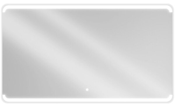 Mexen Nida осветено огледало за баня 140 x 80 см, LED 6000K, анти-конденз - 9806-140-080-611-00