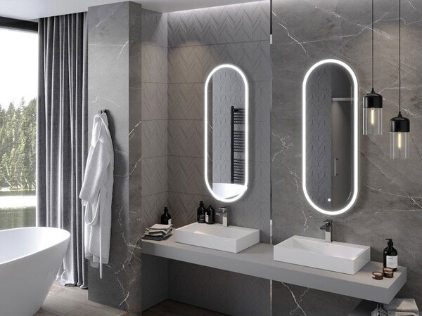 Mexen Bono баня огледало с подсветка 45 x 120 см, LED 6000K, анти-пара - 9816-045-120-611-00