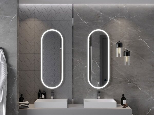 Mexen Bono баня огледало с подсветка 45 x 120 см, LED 6000K, анти-пара - 9816-045-120-611-00