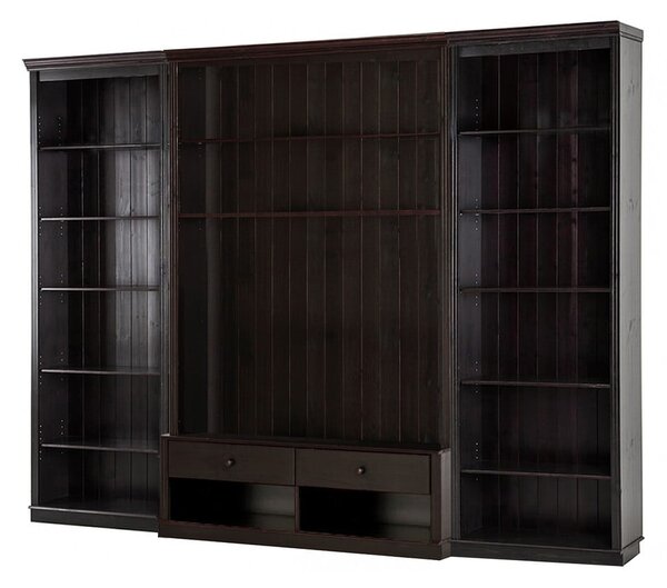 Кафяв TV комплект от от масивен бор 288x223 cm Anita – Støraa