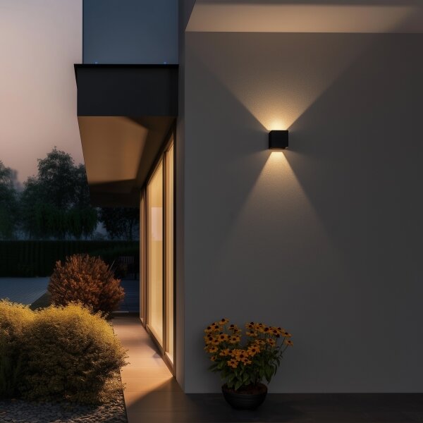 Brilagi - LED Екстериорен аплик CUBE LED/6W/230V IP54