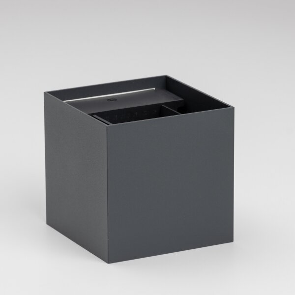 Brilagi - LED Екстериорен аплик CUBE LED/6W/230V антрацит IP54