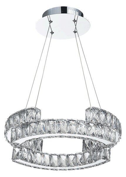 Полилей SANTANA LED, хром, 26W, 4000K