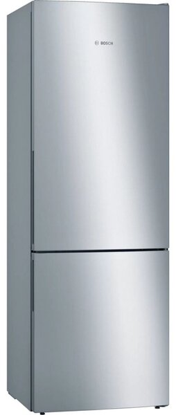 Хладилник с фризер Bosch KGE49AICA, клас C, 413L, свободностоящ, 190 kWh/годишно, BigBox, инокс