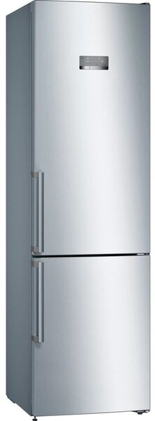 Хладилник с фризер Bosch KGN397LEQ SER4, клас E, 368л. общ обем, свободностоящ, 238 kWh/годишно, инокс