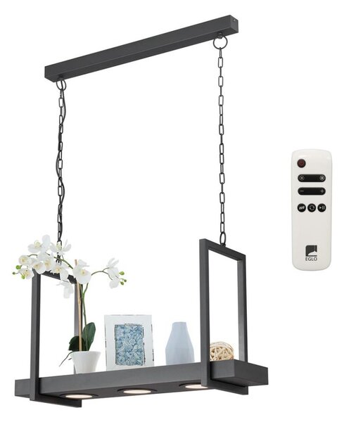 Eglo 39299 - LED RGBW димируем полилей на верига CALAMONA 3xLED/6W/230V + дистанционно управление
