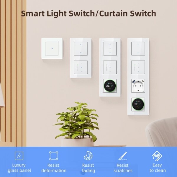 Immax NEO 07540L - Умен ключ за управление на жалюзи и ролетни щори 230V Wi-Fi Tuya