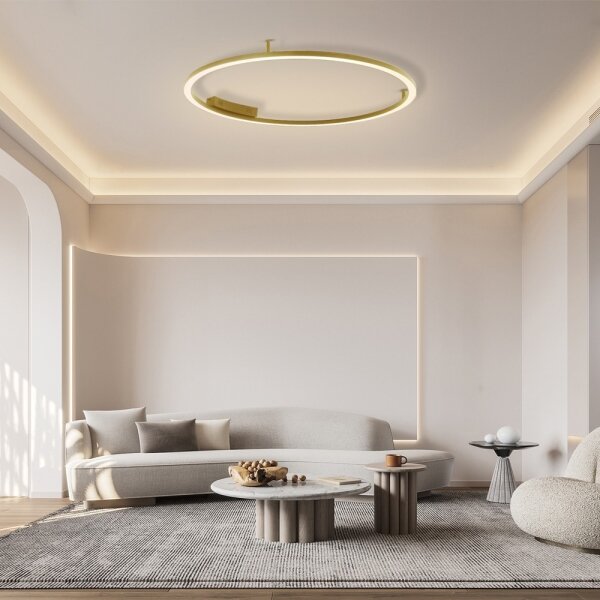 Immax NEO 07290-120G-LED+CCT Димируем плафон FINO 72W/230V Tuya диам. 120 cm + дистанционно