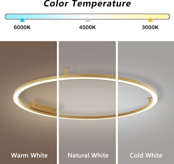 Immax NEO 07290-120G-LED+CCT Димируем плафон FINO 72W/230V Tuya диам. 120 cm + дистанционно