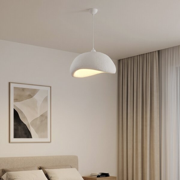 Brilagi - Полилей на кабел WABI SABI 1xE27/40W/230V Ø 42 cm бял