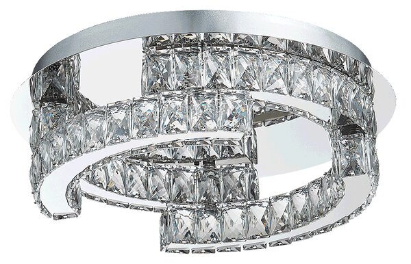 Плафон SANTANA LED, хром, 22W, 4000K