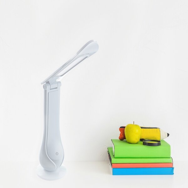 LED Димируема акумулаторна настолна лампа LILLY LED/4W/5V 1200 mAh бял