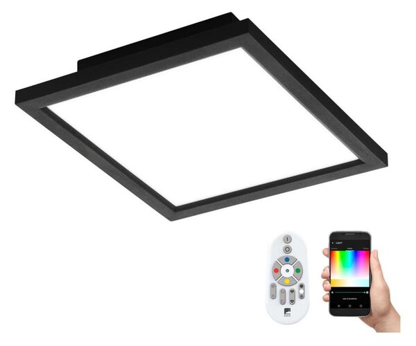 Eglo 99415 - LED RGB димируемо таванно осветително тяло SALOBRENA-C LED/16W/230V + дистанционно управление