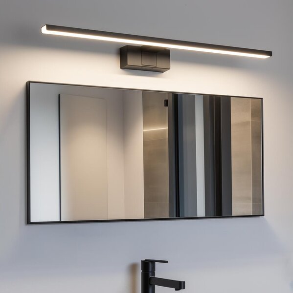 Aigostar - LED осветление за огледало за баня, 12W/230V, 4000K (неутрална бяла), 60 cm, IP44, черно