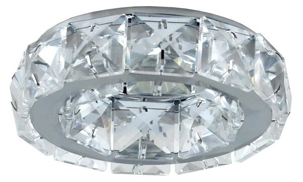 LUXERA 71055 - Вградено осветление за окачен таван CRYSTALS 1xGU10/50W/230V