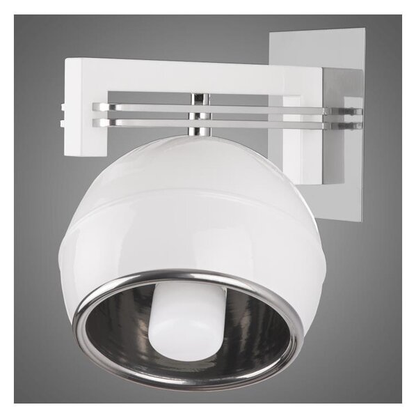 Kemar SG/KU/K/WH - Стенна лампа QUARA 1xE27/60W/230V