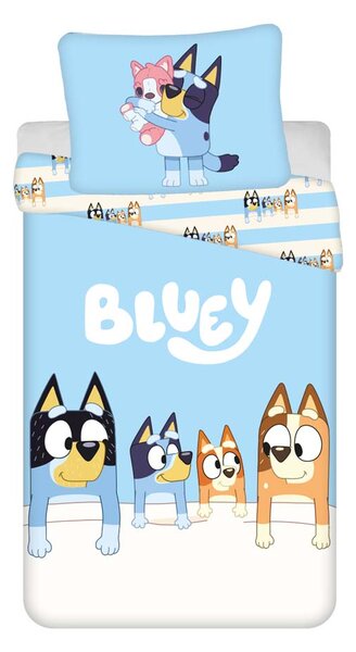 BLUEY СПАЛЕН КОМПЛЕКТ ДВУЛИЦЕВ 2 ЧАСТИ