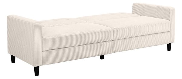 Бял сгъваем диван от рипсено кадифе 82 cm Hartford – Støraa