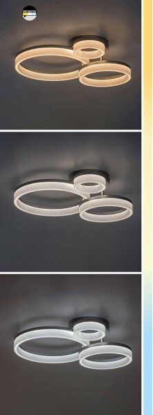 Rabalux 71383 - LED Плафониера AMILIA LED/24W/230V 3000/4000/6500K златист