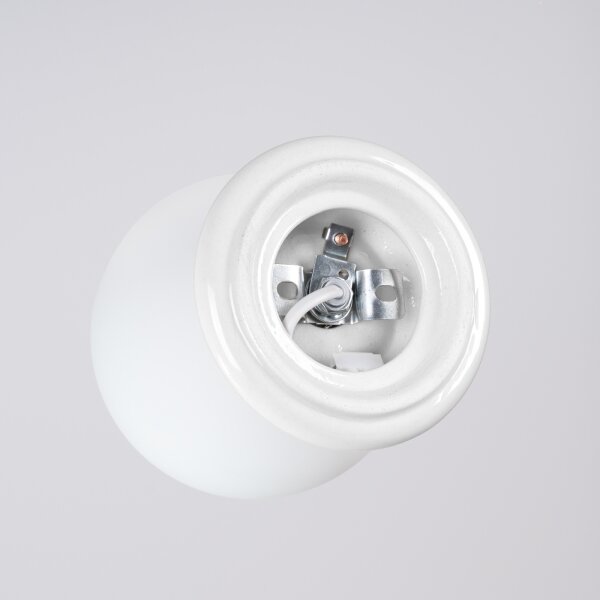 Sollux SL.1904 - Плафон за баня ZORI 1xG9/8W/230V Ø 12 см IP44 бял