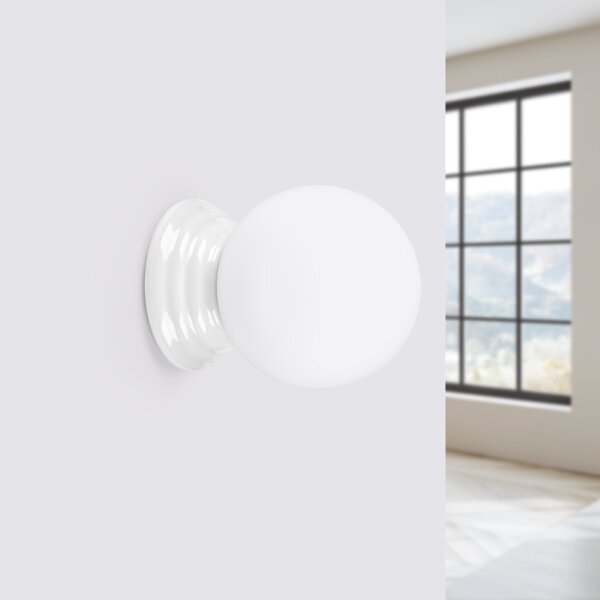 Sollux SL.1903 - Стенно осветително тяло за баня ZORI 1xG9/8W/230V IP44 бяло